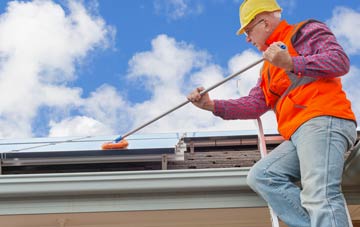 Laxfield soft wash roof cleaning